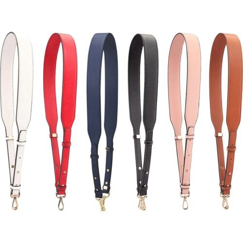 Wide Leather Bag Strap Replacement Tote Handbag Handle 360° Swivel Clasp Repair Belt 102-118cm for Men and Women Bag Accessories