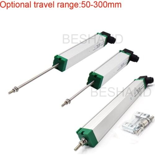 50-300mm Travel Stroke Linear Position Sensors Linear Displacement Transducer Electronic Scale for Injection Molding Machine