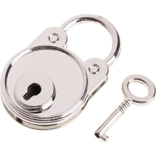 YYSD New Bear Vintage Old Antique Style Mini Archaize Padlocks Key Lock With key