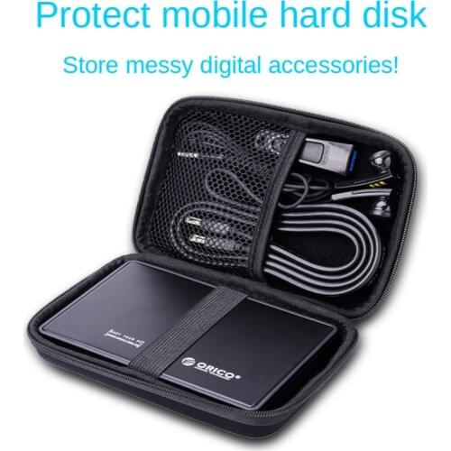 Orico 2.5 Inch Hard Drive Protective Bag Digital Accessory Earphone Cable Storage Bag Collection Box