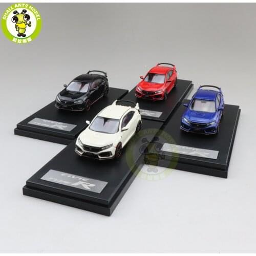 1/64 LCD Civic Type-R Type R Racing Car Diecast Model Car Toys Boys Girls Gifts