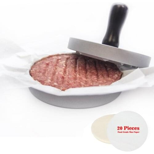 1 Set Round Shape Hamburger Press Mental Hamburger Meat Beef Grill Burger Press Patty Maker Mold