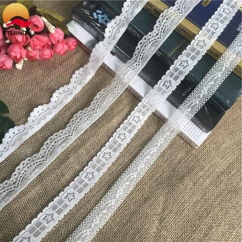 2.2-2.5cm S2206 white multi-color lace lace for clothing underwear apparel DIY embroidery mesh ornaments for hand-sewing decora