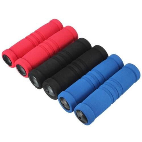 2Pc/1pair Bike Racing Bicycle Motorcycle Handle Bar Foam Sponge Grip Cover Non-slip Soft Handlebar Bike Bar wholesale