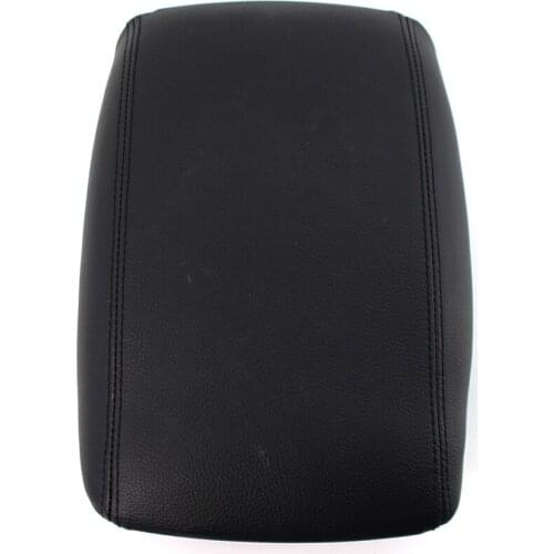 Front Center Armrest Cover Leather plate Black Fit for Audi Q5 08-16 8R0 864 207