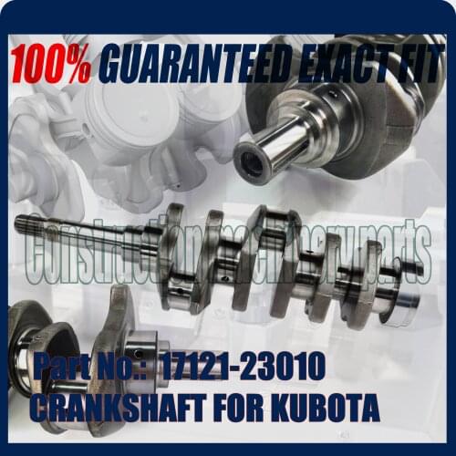 17121-23010 Engine Parts Crankshaft for Kubota