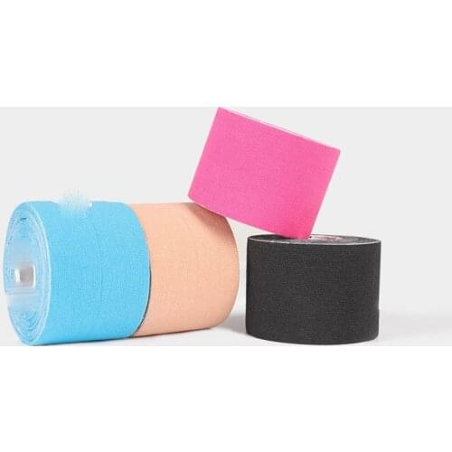 Cotton corrugated glue pre-cut muscle paste sports tape self-adhesive elastic adhesive cloth anti-muscle pulling