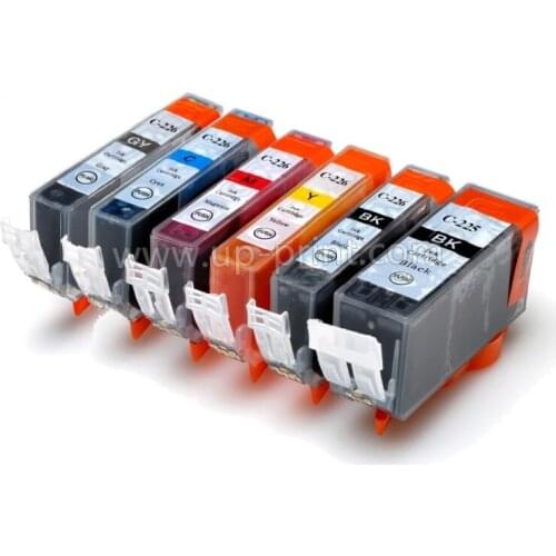 12 X PGI225 compatible ink cartridges for Canon MG8120 MG6120 MG8120B MG8220 MG6220 printer PGI-225 CLI 226 GY