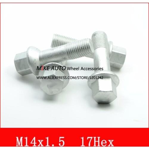 20Pcs M14x1.5 OEM0009905307 wheel bolt Hex2/3" for the wheel/rims of Benz C series GLK350 GL
