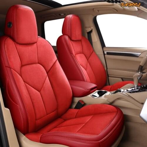 KAHOOL Custom Leather car seat cover set For Dongfeng AX5 AX4 E70 AX7 S30 H30 CM7 S500 360 370 330 580 IX5 P16 S16 car seats