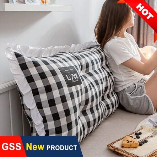 100% Pure Cotton Lace Pillow Case Home Decor Cushion Covers Decorative Girls Baby Kids Backrest Back Seat Lumbar Pouf Futon Puff