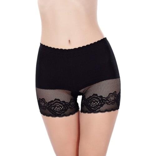 Lace Women Fashion Safety Short Pants Lady Underwear Pants Seamless Safety Section Thin Breathable