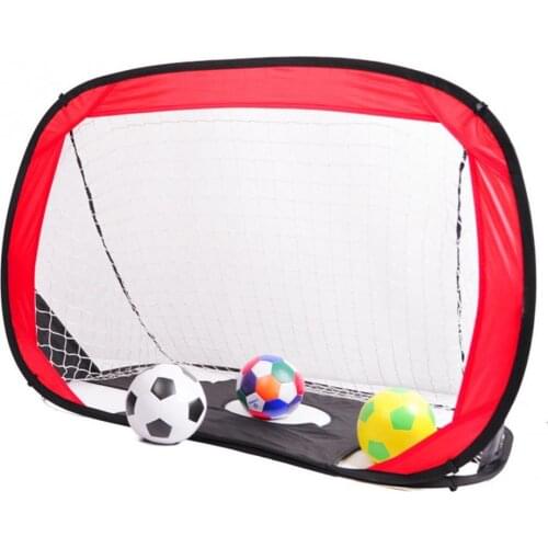 50% Hot Sale Kids Children Foldable Football Gate Net Goal Ball Practice Soccer Training