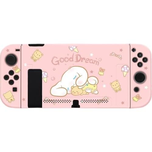 Suitable for Nintendo Switch gradient ns integrated protection split shell solid color all-inclusive half-pack protective cover