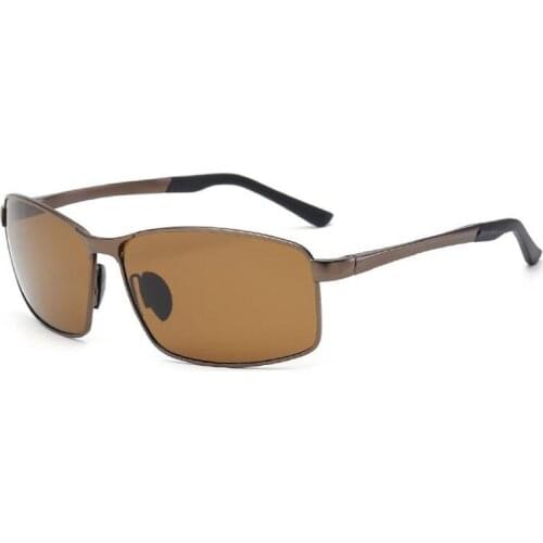 Fashion Polarized Sunglasses Men Metal Frame Design Driving Shades Vintage Brand Outdoor Male Sun Glasses