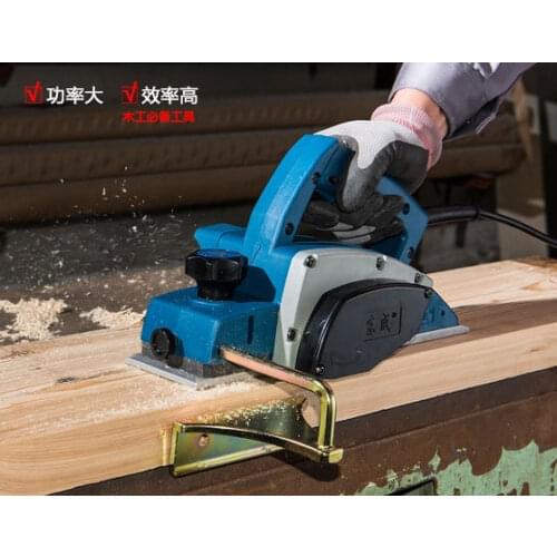 Wood Planer 500W Electric Planer 220-240v/50hz Woodworking Planer Max Cutting Width 82mm M1B-FF82x1