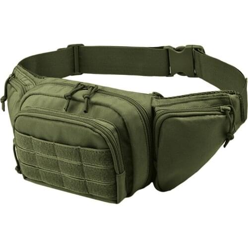 Tactical Waist Bag Gun Holster Military Fanny Pack Sling Shoulder Bag Outdoor Chest Assault Pack Concealed Gun Carry Holster