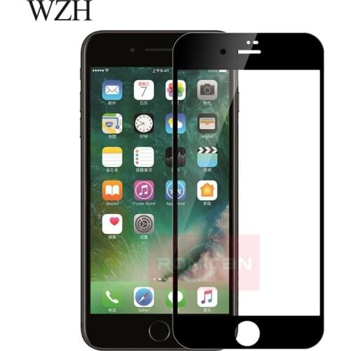 3D Full Cover Tempered Glass On iPhone 7 8 Plus Screen Protector Film For iPhone 6 6s Plus 5 5s 5c SE Glass for iPhone XS MAX XR