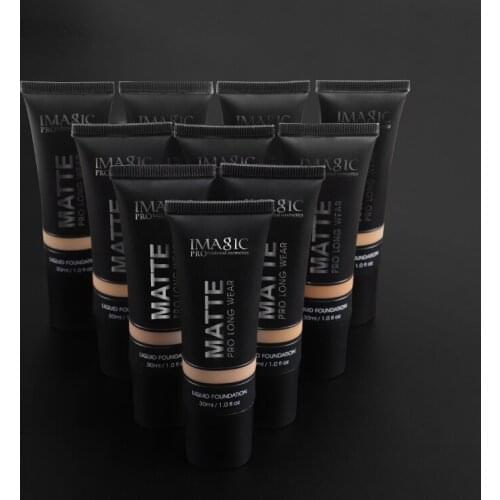 11 color liquid foundation natural makeup long-lasting oil control facial beauty makeup foundation cream concealer 30ml