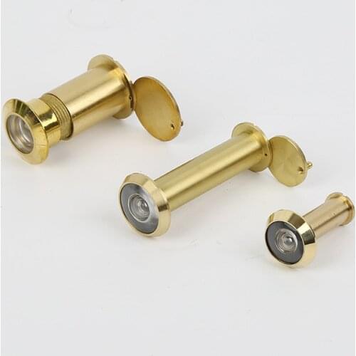 180 Degree diameter 12/14/16/25mm Cylinder shape hardware door viewer peephole Glass Lens