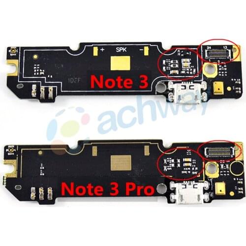 2pcs/lot For Xiaomi Redmi Note 3 USB Charging Port Flex Cable Charger Plug Connector for Redmi Note 3 Pro Dock Port Flex Board