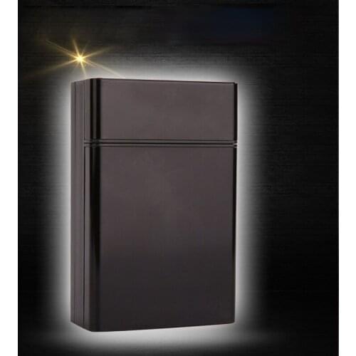 Automatic Cigarette Case 20-piece Aluminum Alloy High-end Gift Cigarette Case Men and Women Metal Cigarette Case Gadgets for Men