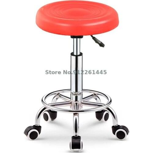 Barber Swivel Lift Chair Bar Chair Pulley Bar Stool Cashier Hairdressing Chair Work Stool