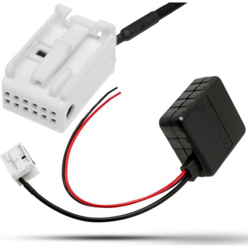 Bluetooth Adapter Aux input Audio adapter cable Amplifier + Filter for V.W Radio RCD RNS 300 310 510