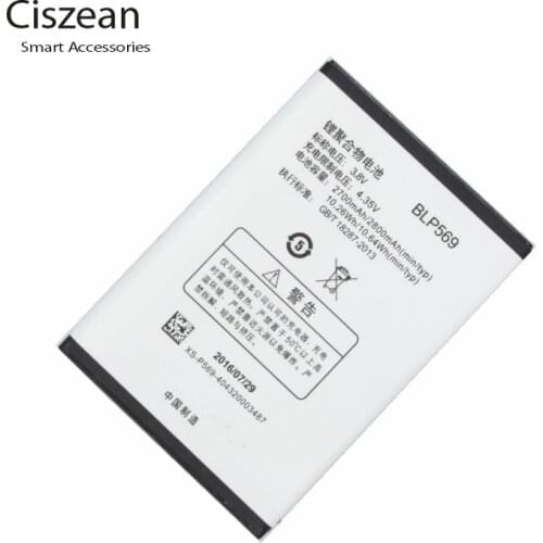 Ciszean High Quality 3.8V 2800mAh BLP569 Replacement Battery For OPPO Find7 Find 7a X9000 X9007 X9006 X9077 X9070 phone