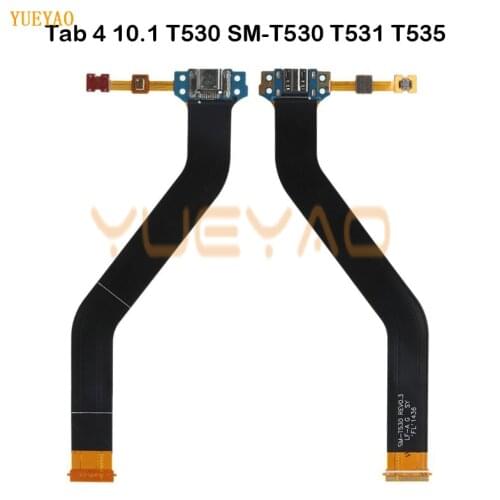USB Port Charging Connector Plug Dock Socket Jack Flex Cable for Samsung Galaxy Tab 4 10.1 T530 SM-T530 T531 T535 Charging Flex