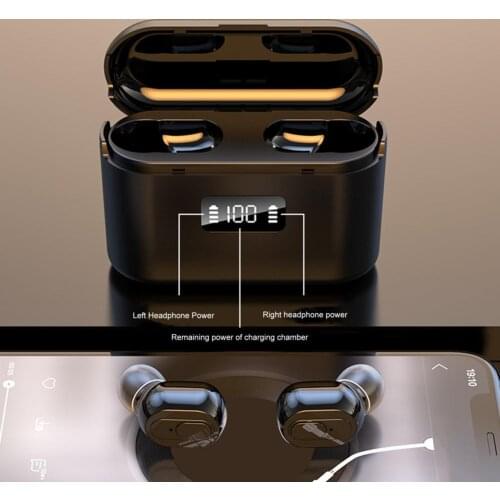 J22 Bluetooth 5.1 Wireless Rechargeable Touch HD 9D Stereo Bass Earphones Video Game Headphones Sport Headset for Android iOS P