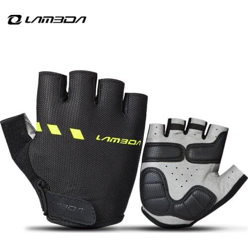 HOT! Cycling Anti-slip Breathable Men Women Half Finger Gloves Shockproof Sports Workout Training Gloves Bike Bicycle Gloves