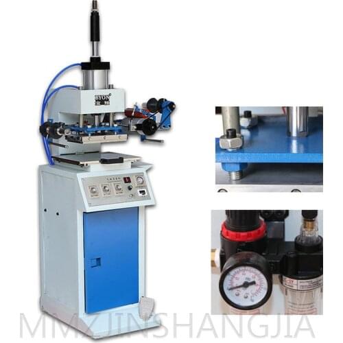 Multifunctional Pneumatic Hot Stamping Machine Automatic High-Efficiency Ironing Machine Tag Name Card Hot Stamping Machine