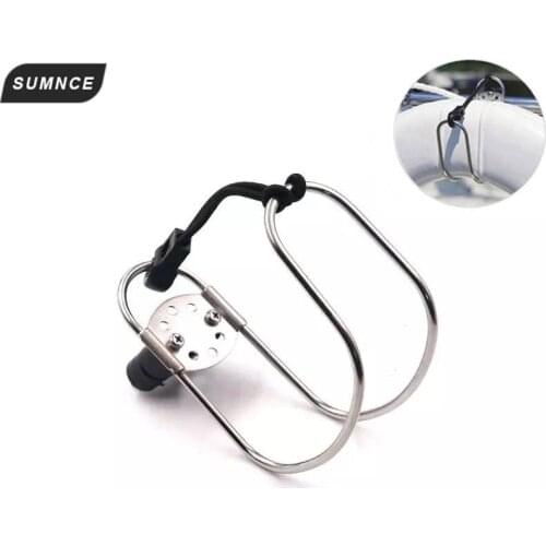 Marine Stainless Steel Horseshoe Lifebuoy Bracket Life Buoys Ring Holder