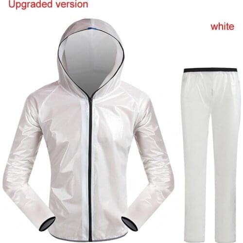 Motorcycle Waterproof Jacket Cycling Raincoat Jacket Bicycle Men Women Road MTB Mountain TPU Bike Rain Coats