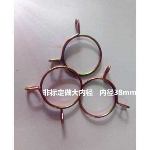 Custom 10pcs 8mm Motorcycle Scooter ATV Fuel Line Hose Tubing Spring Clips Clamps Motorcycle accesspries free shipping