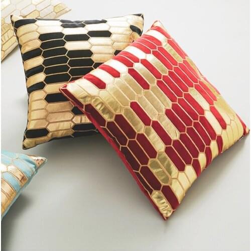 Nordic Soft Velvet Cushion Cover Decor Pillow Case Solid Color Sofa Throw Pillow Covers Home Decor Pillow Case