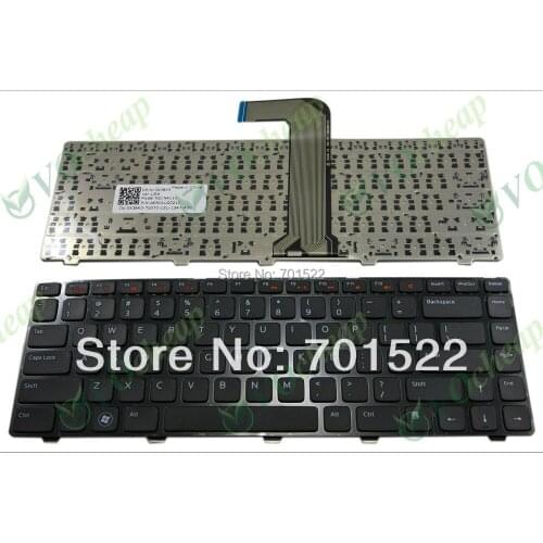 New Laptop keyboard for Dell for Inspiron 14R 14R N4110 M4110 N4050 M4040 N5050 M5050 M5040 N5040 Black US Version - 0X38K3