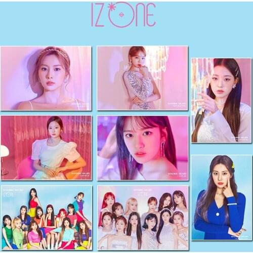 KPOP IZone New Album Oneiric Diary Fantasy Diary Wonyoung Sakura Yuri Yena Yujin Nako Chaeyeon Pictorial Poster Photo Album New