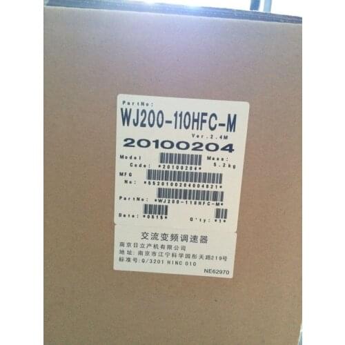 New and original inverter 11kw 380V WJ200-110HFC-M