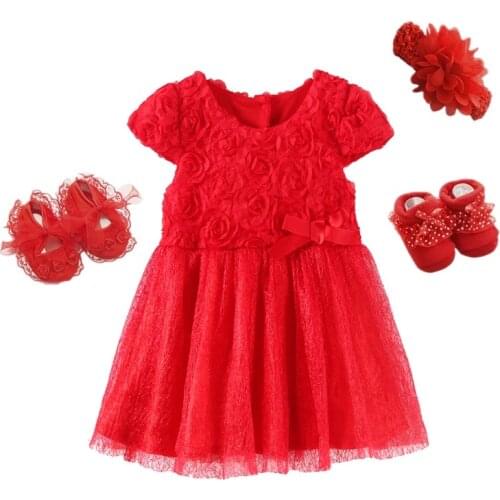 Newborn Baby Girls Dresses&Clothes Birthday Dress For 2 Year Girl Baby Dress 2020 Summer White Baby Baptism Dress 3 6 9 Months