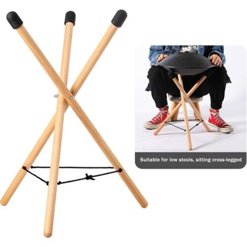 Ethereal Drum Stand Adjustable Triangular Soild Wood Snare Stand Ethereal Drum Stand Adjustable Triangular Soild Wood Snare Stan