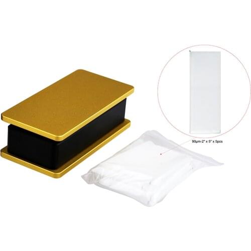 LTQ Vapor Rosin Press Mold 2x4 Inch 6061 Aircraft-grade Aluminum Pre-Press Mould For Concentrate Wax Oil Rosin Press Machine