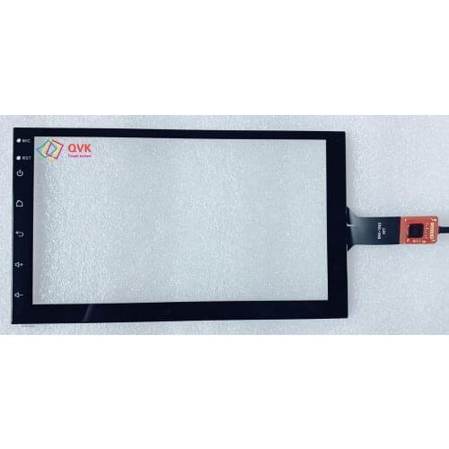 7 inch 2.5D glass touch screen for HDEYE HE5511A DVD GPS car navigation radio touch screen panel repair and replacement parts