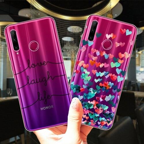 Butterfly Deer Rabbit Silicone Case For Huawei Honor 10i 20 30 Lite Pro Love Laugh Life Soft Cover For Huawei Honor 9 10 Lite 9X