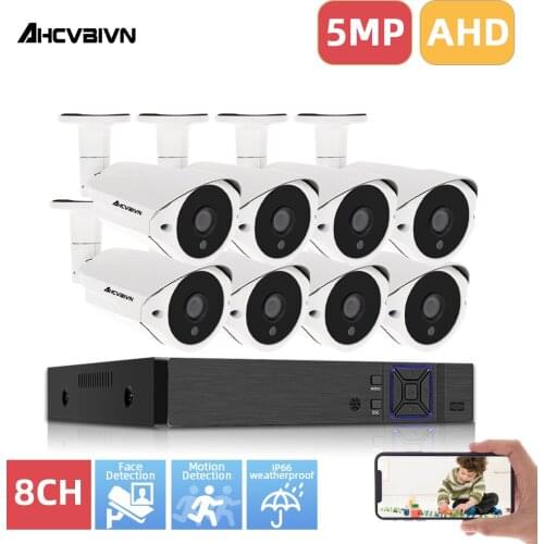 16channel HDMI 1080P AHD 1080N DVR CCTV HD 1/3"CCD 1200TVL security waterproof Camera video surveillance kit System 1TB HDD