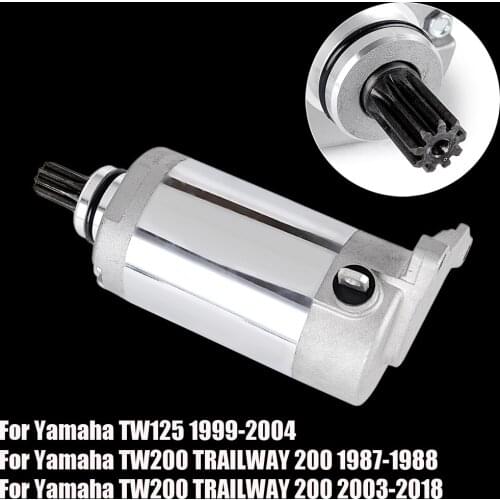 Starter Motor for Yamaha TW125 TW200 TRAILWAY 200 TT-R225 TT-R230 XT225 TW 125 200