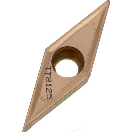 10PCS carbide inserts VBMT160404MT TT8125 VBMT160408MT TT8125 free shipping