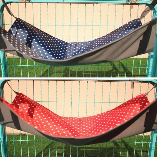 Waterproof Cat Hammock Hanging Cats Beds Winter Pet Mat Small Dog Nest Short Plush Warm kitten House Sofa Cushion Double Use