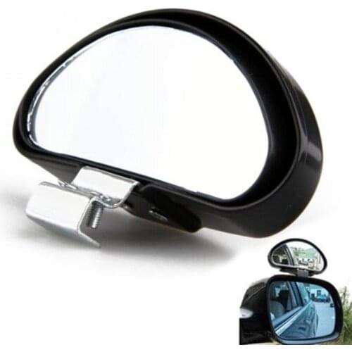 High Definition Convex Glass Car Blind Rearview Mirror Wide Angle Rear View Auxiliary Blind Spot Mirror Parking Reference Mirror